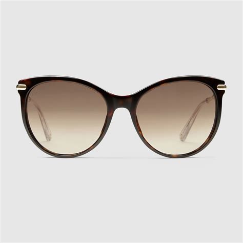 occhiali da sole cat eye gucci|Gucci Eyewear Cat.